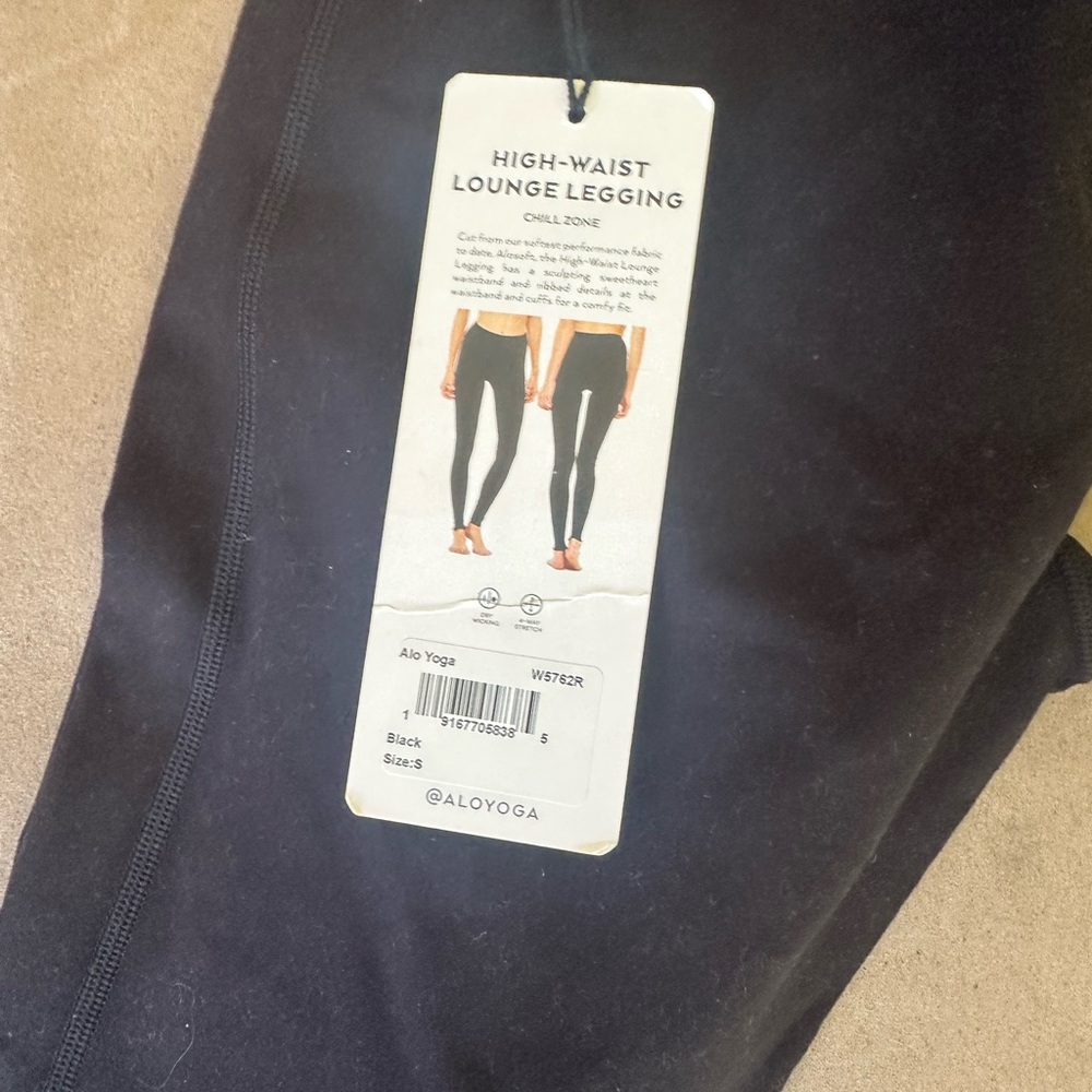 ALO Yoga Black High-Waist Leggings